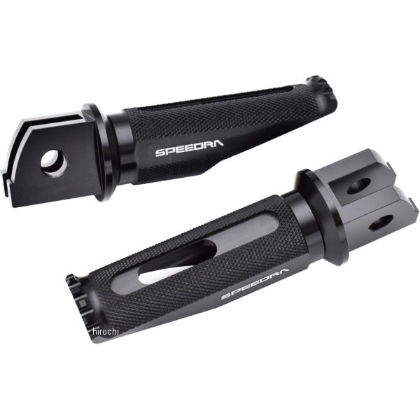 【メーカー在庫あり】 スピードラ SPEEDRA アルミ削り出しステップ レーシングタイプ タンデム側 21年以降 MT-09 黒/黒 AFPR218BK HD店｜ヒロチー商事 ハーレー 店 8,151円