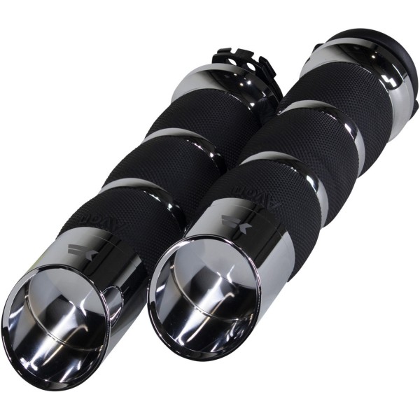【USA在庫あり】 クロームワークス KHROME WERKS GRIP AIR EDGE CBL CH 0630-2846 HD店