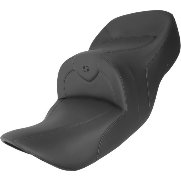 【USA在庫あり】 サドルメン SADDLEMEN ロードソファー シート 01年-10年 GL1800C Valkyrie バックレスト無 黒 0810-2338 HD店