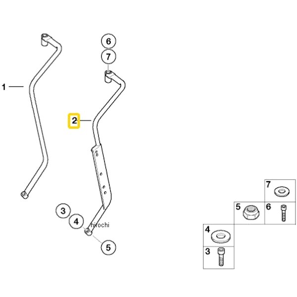 BMW純正 消火器リフティング ハンドル 46517664478 HD店