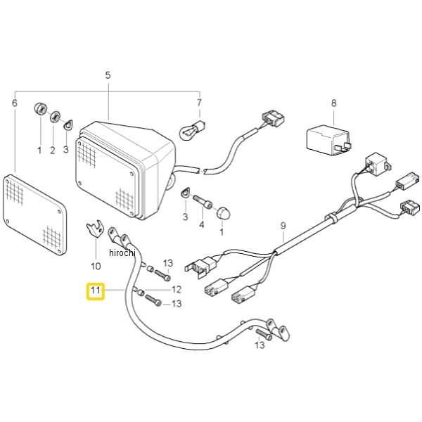BMW純正 シグナル ライト ホルダー 46707686773 HD店