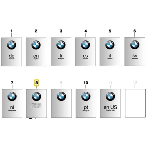 BMW純正 取扱説明書 公用車 01408358503 HD店