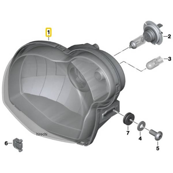 BMW純正 ヘッドライト 63127696880 HD店 54,087円
