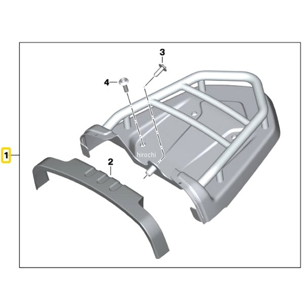 BMW純正 トランクキャリアセット 77448394221 HD店