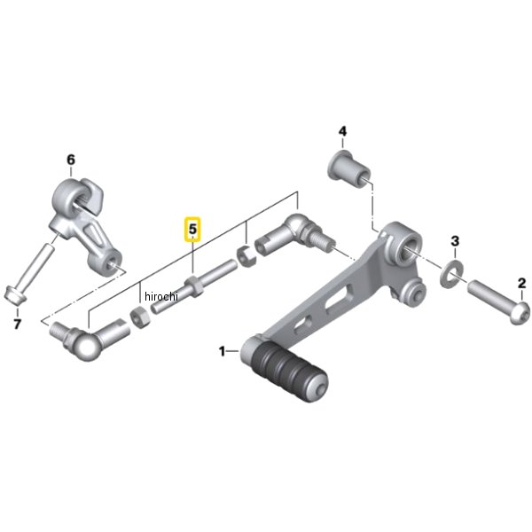 BMW純正 セット シフト ロッド 23418393701 HD店