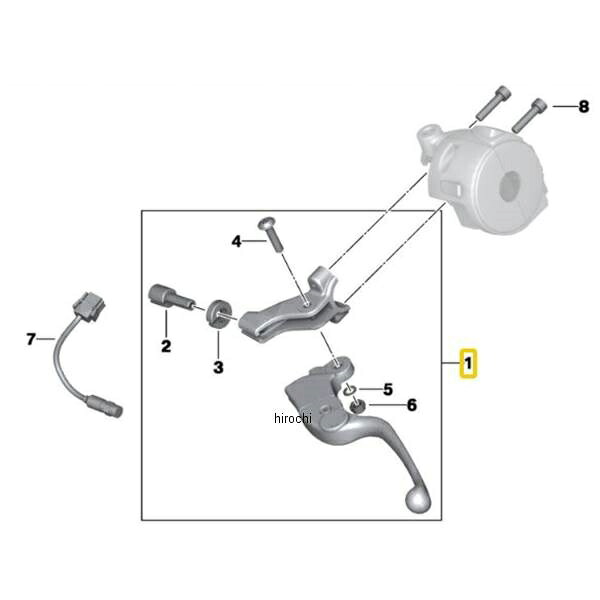 BMW純正 クラッチ レバー 調整式 ASSY 32727688439 HD店