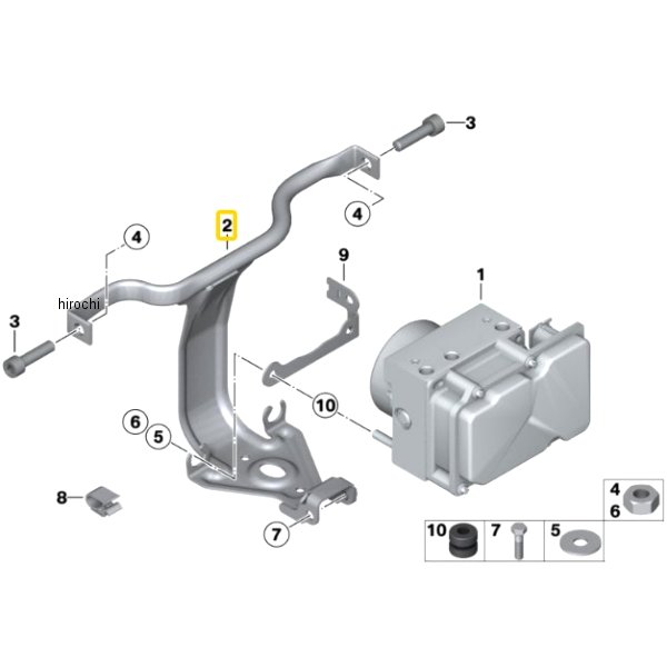 BMW純正 ホルダー 34512345860 HD店 7,789円