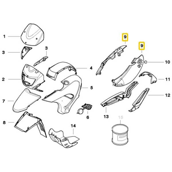 BMW純正 R サイド部 プライム コート LH 46627727179 HD店