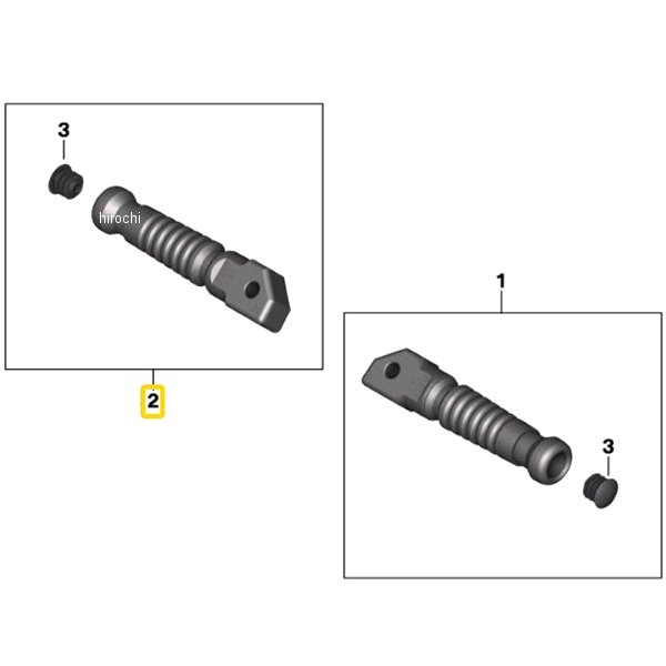 BMW純正 R フット レスト RH 46718396778 HD店
