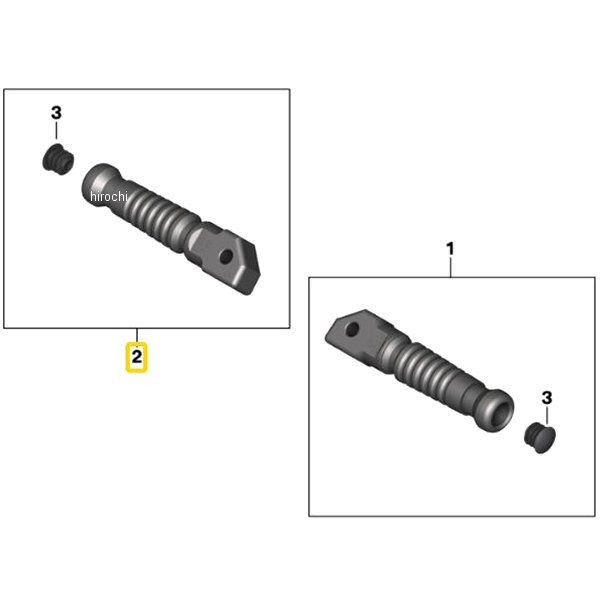 BMW純正 R フット レスト RH 46718396782 HD店