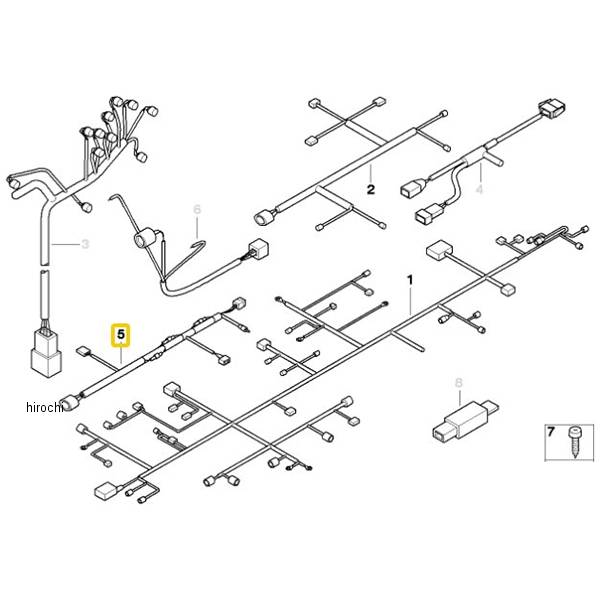 BMW純正 盗難防止装置アダプター ケーブル 61117691853 HD店
