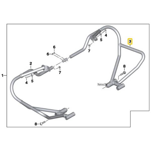 BMW純正 エンジン プロテクター ホルダー RH 77148563485 HD店