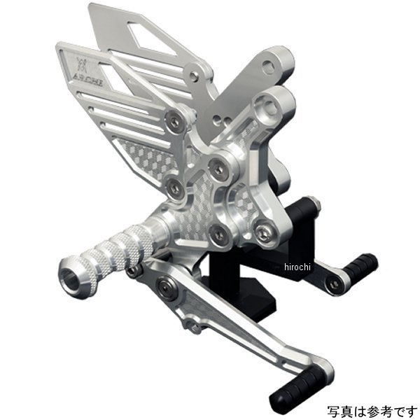 ピーエムシー PMC リペア バックステップ 左ペダル シルバー 189-5303/7 HD店