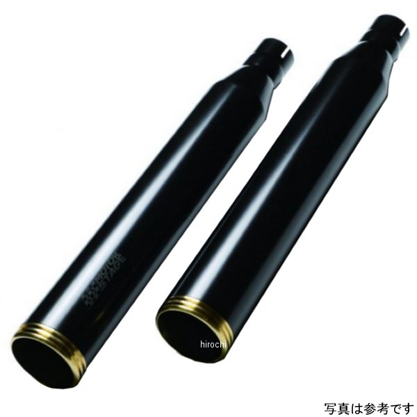 モーターステージ スリップオンマフラー 76ベビーストレート 17年 FXSB、FLSTC 黒/黒エンド 2018779 HD店|ヒロチー商事 ハーレー 店