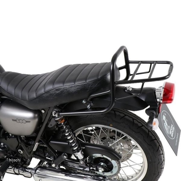 ヘプコアンドベッカー HEPCO&BECKER トップケースキャリア リアラック 19年-21年 W800 STREET 黒 6542541 01 01 HD店