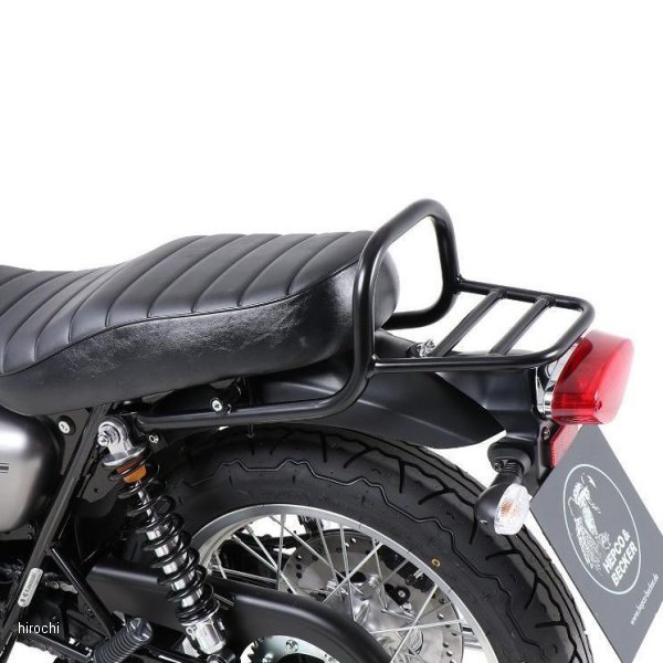 ヘプコアンドベッカー HEPCO&BECKER リアキャリア 20年-21年 W800 黒 6582541 01 01 HD店