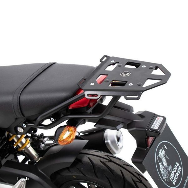 ヘプコアンドベッカー HEPCO&BECKER ミニラック 21年 MSX125 黒 6609536 01 01 HD店