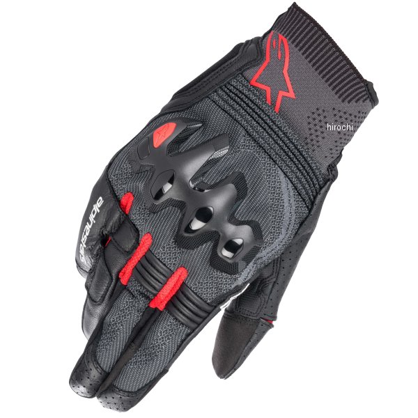 【メーカー在庫あり】 アルパインスターズ MORPH SPORT グローブ 黒/ブライトレッド XLサイズ 3567122 HD店