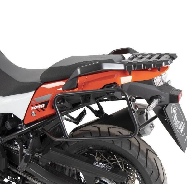 ヘプコアンドベッカー HEPCO&BECKER サイドキャリア 20年 V-STROM1050 黒 6533544 00 01 HD店｜ヒロチー商事 ハーレー 店