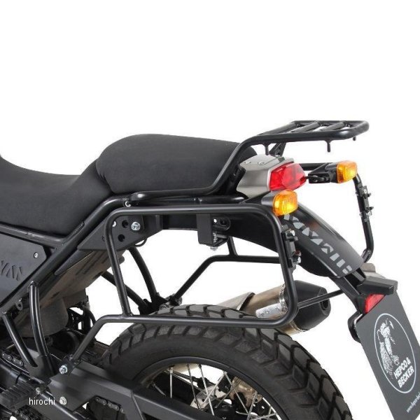 ヘプコアンドベッカー HEPCO&BECKER サイドキャリア 18年-20年 ロイヤルエンフィールド Himalayan 黒 6537590 00 01 HD店｜ヒロチー商事 ハーレー 店