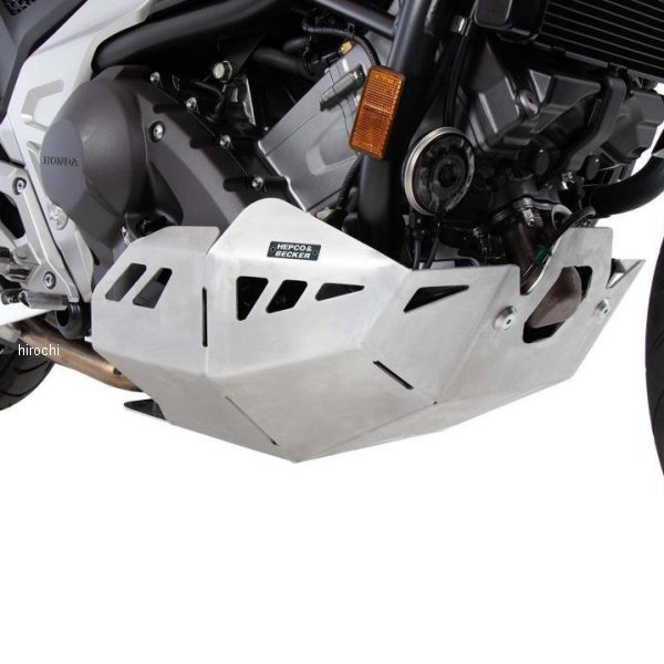 ヘプコアンドベッカー HEPCO&BECKER スキッドプレート 21年-23年 NC750X DCT シルバー 8119530 00 12 HD店｜ヒロチー商事 ハーレー 店