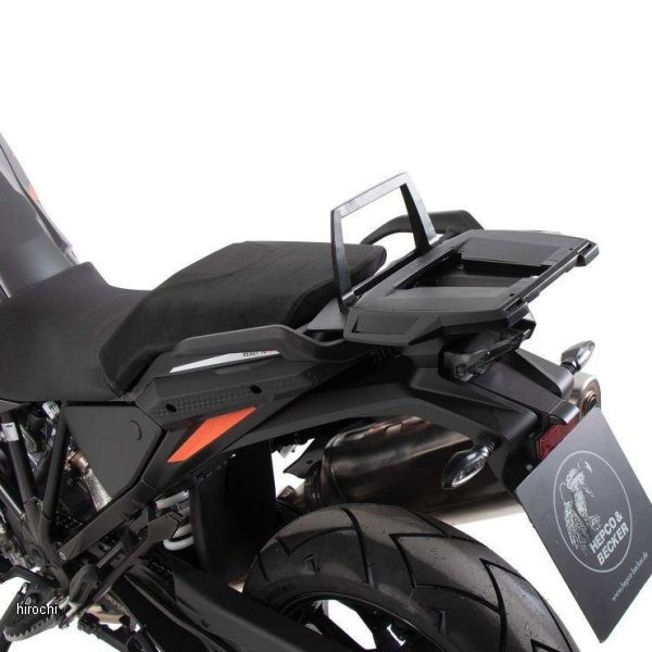 ヘプコアンドベッカー HEPCO&BECKER トップケースキャリア アルラック 21年 KTM 1290 SUPER ADVENTURE 黒 6557627 01 01 HD店