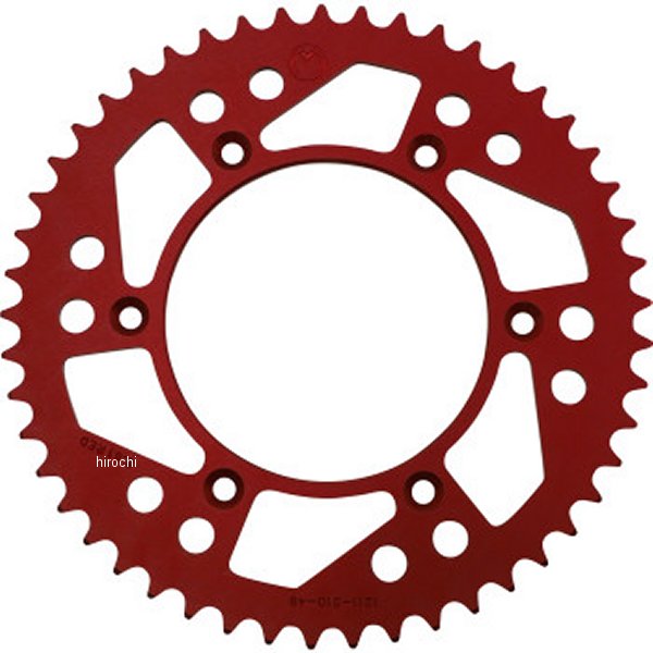 【USA在庫あり】 ムースレーシング MOOSE RACING SPROCKET ALU HON 49T RED 1211-1634 HD店
