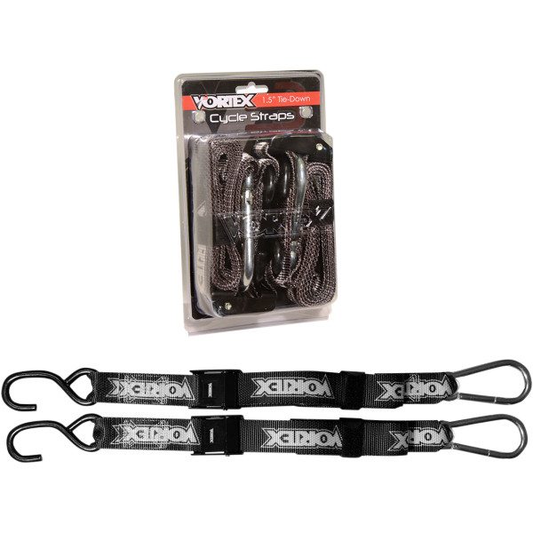 【USA在庫あり】 ボルテックス(Vortex) 幅 1.5インチ(37.5mm) タイダウン 耐荷重449kg (左右ペア) 3920-0387 HD