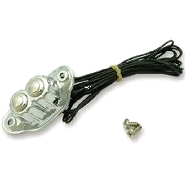 【メーカー在庫あり】 ガッツクローム K-Tech 2ボタンスイッチハウジング クローム KUS-20-175 HD店