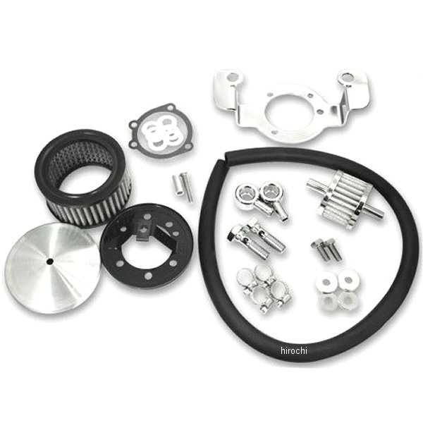 【メーカー在庫あり】 ガッツクローム MOON EYES Hi Flow エアクリーナーキット 91年以降 XL MP700MC-XL HD店