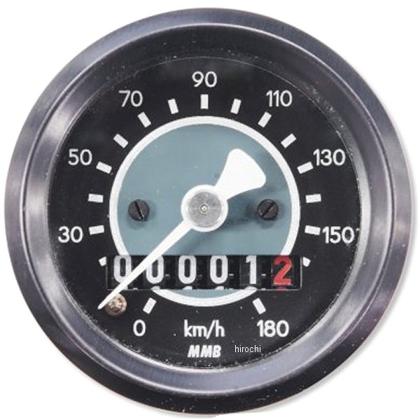 【メーカー在庫あり】 ガッツクローム 48mm機械式 ターゲット スピードメーター 2:1 WWC-19-393 HD店 24,523円