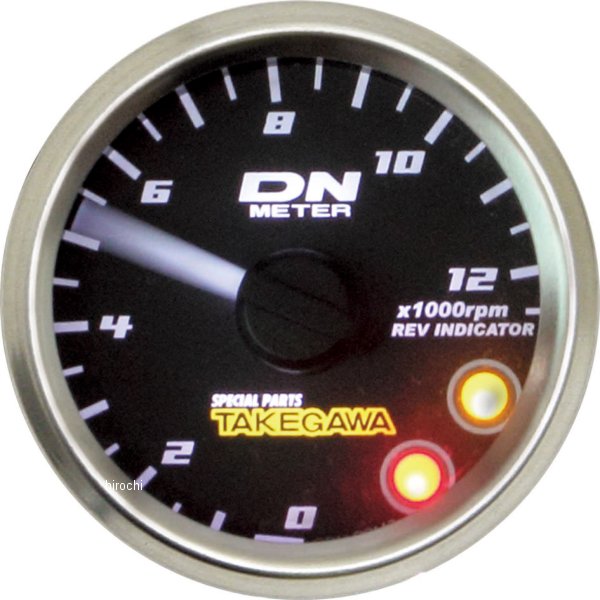 SP武川 φ48スモールDN タコメーターキット 12500RPM ホワイトLED レブインジケーター付き ダックス125 05-05-0109 HD店