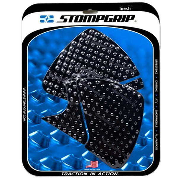 ストンプグリップ STOMPGRIP トラクションパッドタンクキット ボルケーノ 21年-22年 ドゥカティ モンスター 黒 55-10-0184B HD店