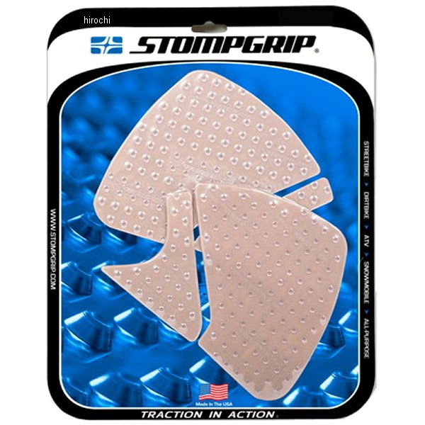 ストンプグリップ STOMPGRIP トラクションパッドタンクキット ボルケーノ 21年-22年 ドゥカティ モンスター クリア 55-10-0184C HD店