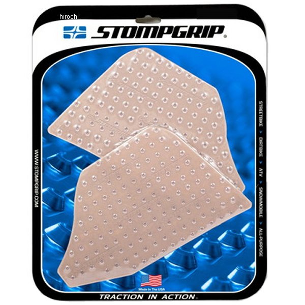 ストンプグリップ STOMPGRIP トラクションパッドタンクキット ボルケーノ 22年 ドゥカティ ムルティストラーダV4S クリア 55-10-0185C HD店