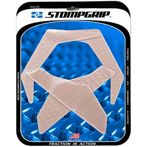 ストンプグリップ STOMPGRIP トラクションパッドタンクキット アイコン 19年以降 KATANA クリア 55-14-0187C HD店