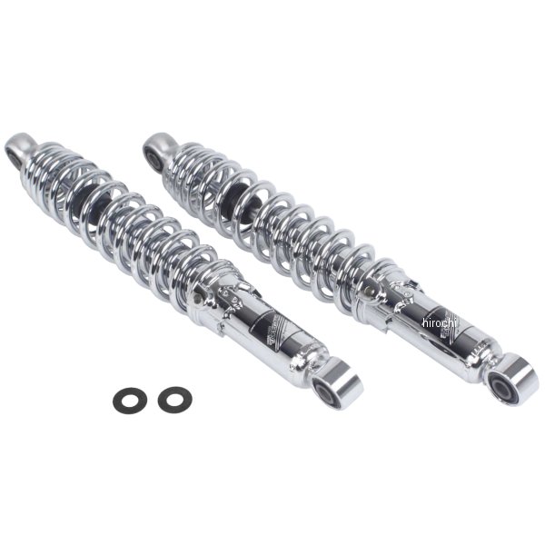 SP武川 ローダウンリアショックアブソーバー 10mmダウン ダックス125 クロムメッキ 2本セット 06-04-0145 HD店