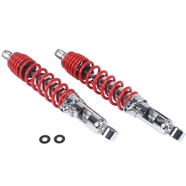 SP武川 ローダウンリアショックアブソーバー 10mmダウン ダックス125 赤 2本入 06-04-0147 HD店