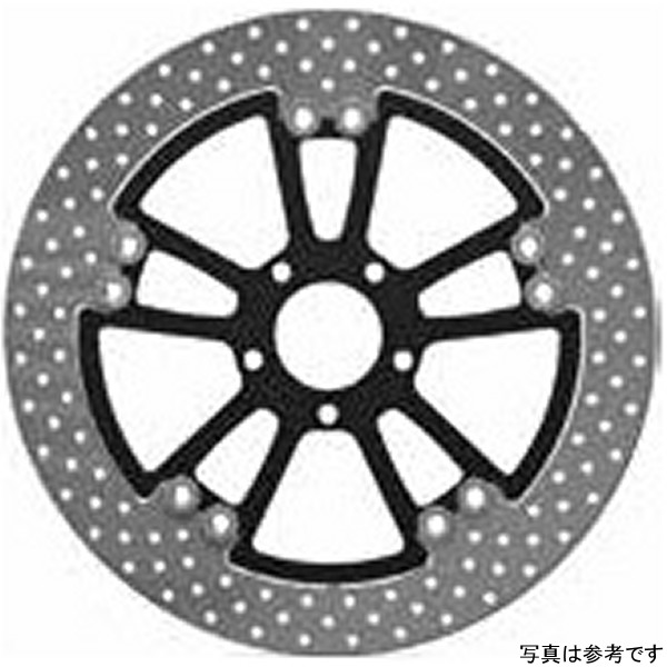 サンダーバイク フローティング ブレーキ ディスク Vegas 340mm マットブラック 84-77-070 HD店