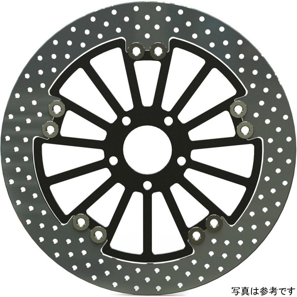 サンダーバイク フローティング ブレーキ ディスク Spoke 340mm 黒 84-77-120 HD店
