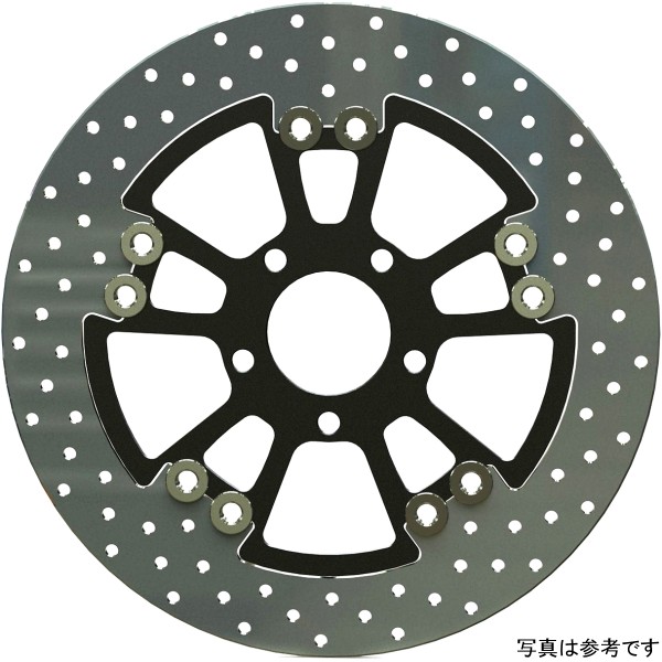 サンダーバイク フローティング ブレーキ ディスク Vegas 292mm マットブラック 84-99-460 HD店