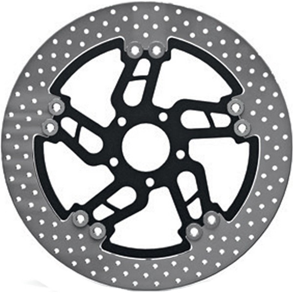 サンダーバイク フローティング ブレーキ ディスク Big Speed 292mm 黒 84-99-480 HD店｜ヒロチー商事 ハーレー 店