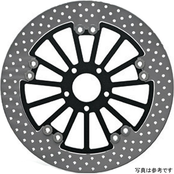 サンダーバイク フローティング ブレーキ ディスク Spoke 292mm 黒 84-99-510 HD店
