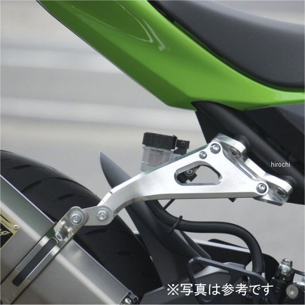 オーヴァー OVER アルミビレットマフラーステー 18年-21年 Ninja250、Ninja400 黒 36-722-01B HD店 12,509円