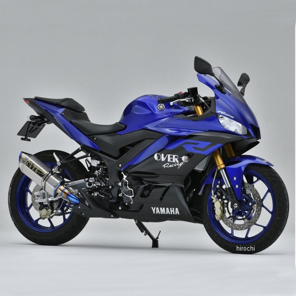 オーヴァー OVER スリップオンマフラー TT-Formula RS 政府認証 19年-21年 YZF-R25、MT-25 フルチタン 17-351-04 HD店 53,514円