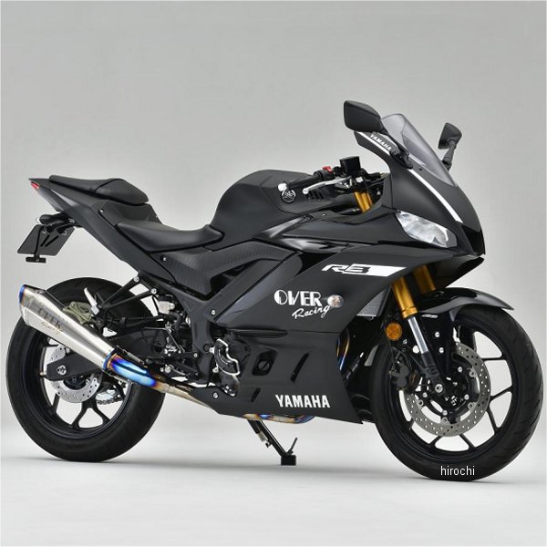 オーヴァー OVER フルエキゾースト TT-Formula RS+PRO 2-1 政府認証 19年-21年 YZF-R3 チタン 25-36-12 HD店