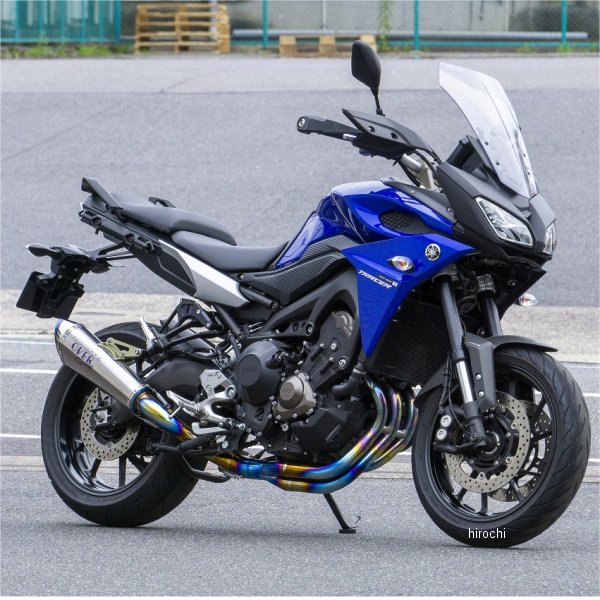 オーヴァー OVER フルエキゾースト TT-Formula RS+PRO 3-1 政府認証 17年 MT-09TRACER フルチタン 25-456-12 HD店
