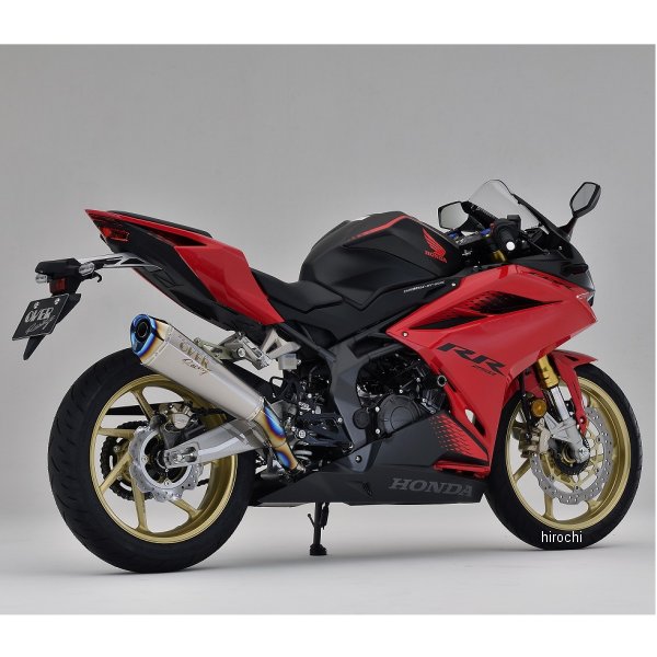 オーヴァー OVER スリップオンマフラー CBR250RR 17-021-12 フルチタン