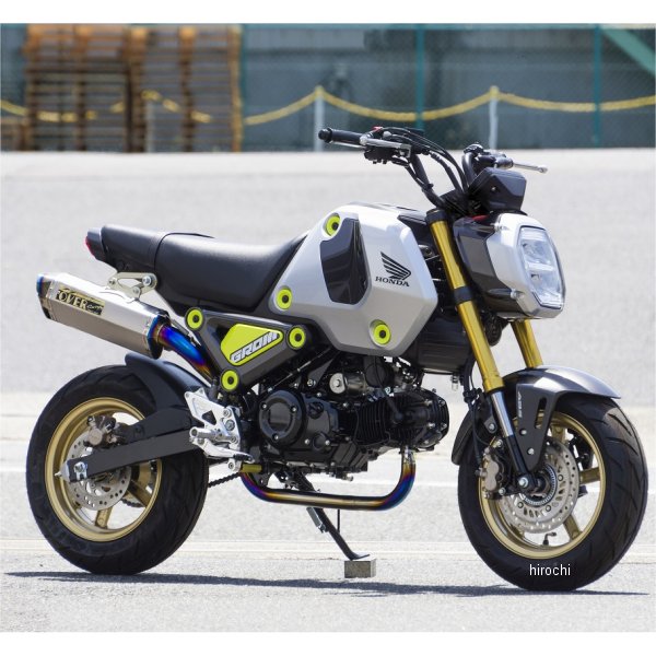 オーヴァー OVER フルエキゾースト TT-Formula RS アップタイプ 21年以降 グロム フルチタン 13-223-07R HD店