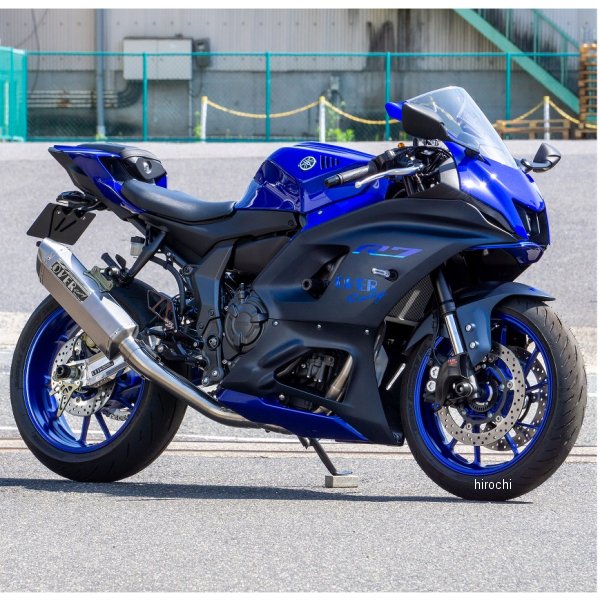 オーヴァー OVER フルエキゾースト TT-Formula RS 2-1 政府認証 22年以降 YZF-R7 フルチタン サテンフィニッシュ 25-44-111 HD店